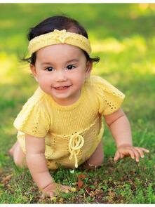 Lana Grossa Pattern / Kit - Cool Wool Baby - Infants Dress (0068)