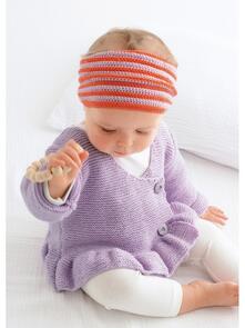 Lana Grossa Pattern / Kit - Cool Wool Baby - Infants Jacket (0054)