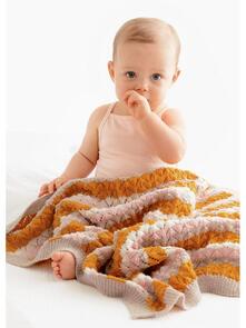 Lana Grossa Pattern / Kit - Cool Wool Baby - Infants Blanket (0048)
