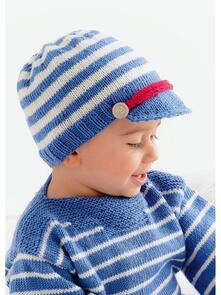 Lana Grossa Pattern / Kit - Cool Wool Baby - Infants Hat (0050)
