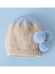 Lana Grossa Pattern / Kit - Cool Wool Baby - Infants Hat (0103)