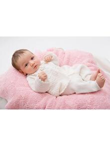 Lana Grossa Pattern / Kit - Cool Wool Baby - Infants Blanket (0095)