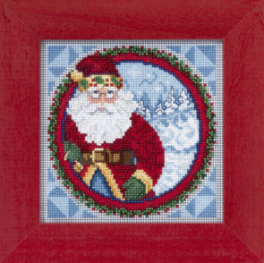 Mill Hill Cross Stitch Kit - Jim Shore's Winter Series - Santa Claus