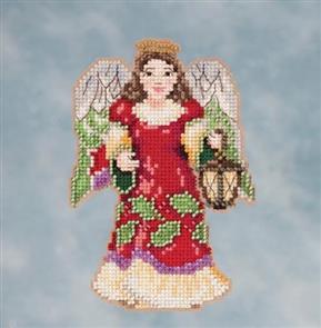 Mill Hill Jim Shore Bead & Cross Stitch Kit: Angel with Lantern