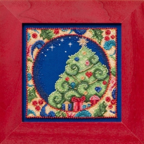 Mill Hill Cross Stitch Kit - Jim Shore's Winter Series - Tree