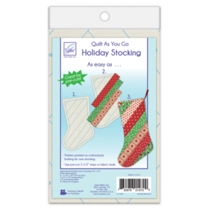 June Tailor QAYG Holiday Striped Stocking