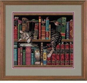 Dimensions Frederick The Literate Cross Stitch Kit