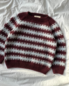 Petite Knit Key Sweater Junior - Knitting Pattern / Kit