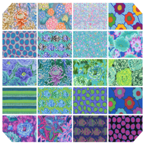 Free Spirit Kaffe Fassett - August 2025 Fat Quarter Bundle - Cool 20pc