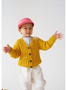 Lana Grossa Pattern / Kit - Cool Wool - Childs Jacket (0030)