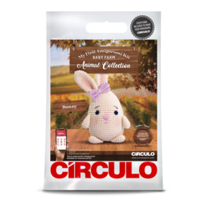 Circulo My First Amigurumi Kit (Baby Farm Animal) - Bunny