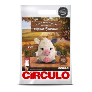 Circulo My First Amigurumi Kit (Baby Farm Animal) - Calf