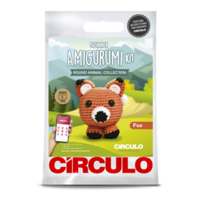 Circulo Amigurumi Kit   (ANIMAL BALL) Fox