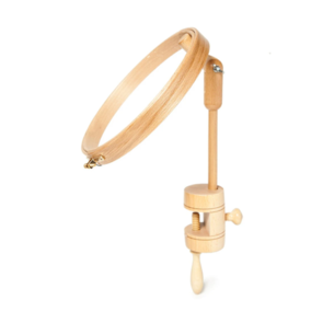 Klass & Gessmann Table Barrell Clamp with Embroidery Hoop