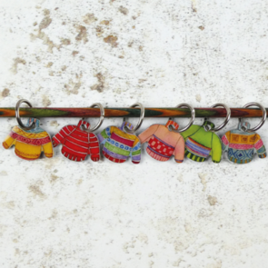 Emma Ball Jumper Stitch Markers in a sheep Tin (T208)