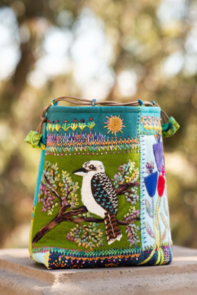 Wendy Williams Pattern - Kookaburra Bag