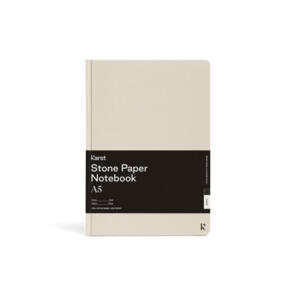 Karst Hard Cover Notebook - Ruled - A5 - Stone