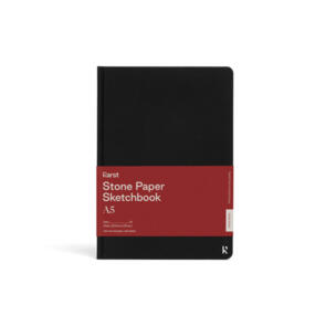 Karst Hard Cover Sketchbook - A5 - Black