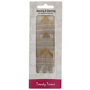 Trendy Trims  Sewing & Darning Needles 50/Pkg