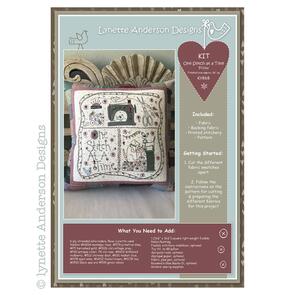 Lynette Anderson  One Stitch at a Time Pillow Kit