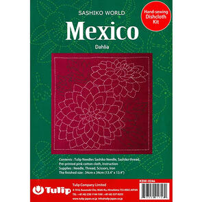 Tulip Sashiko World – Mexico Dahlia