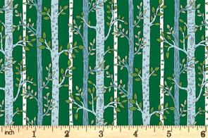 Liberty Woodland Walk - Into the Woods - Forest Green