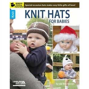 Leisure Arts Knit Hats For Babies