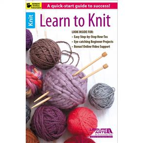 Leisure Arts Learn To Knit