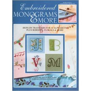 Leisure Arts Embroidered Monograms & More