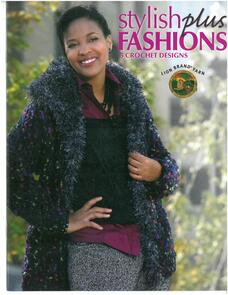 Leisure Arts Stylish Plus Fashions - 5 Crochet Designs