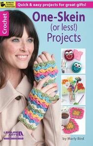 Leisure Arts One-Skein (Or Less) Projects Crochet Book