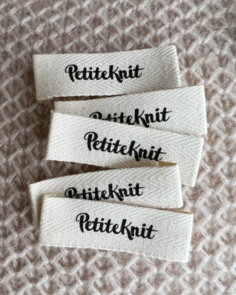 Petite Knit Label - PetiteKnit (Small) 5 pcs