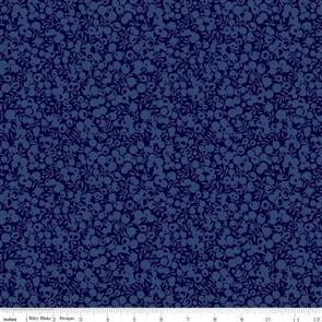 Liberty  Fabrics - Wiltshire Shadow Collection - Midnight Ink