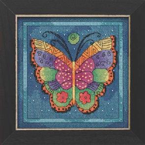 Mill Hill Laurel Burch Bead & Cross Stitch Kits: Butterfly Capri