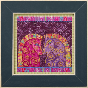 Mill Hill Laurel Burch Bead & Cross Stitch Kit - Fuchsia Mares (2025)