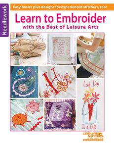 Leisure Arts  Learn To Embroider