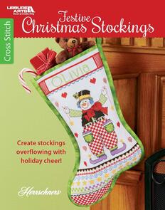 Leisure Arts Festive Christmas Stockings