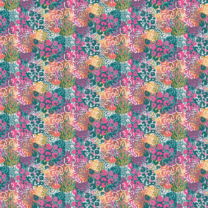 Figo Dreamscape - Leopard Print - Teal Multi