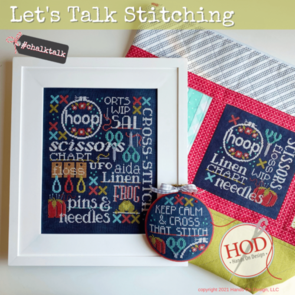 Hands On Design Cross Stitch Chart - Let's Talk Stitching HD-244