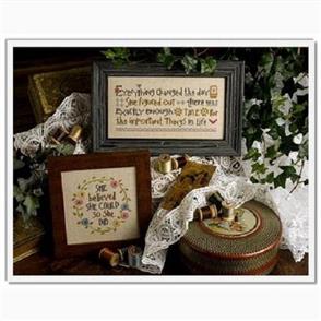 Lizzie Kate She Believed She Could - Cross-stitch Pattern