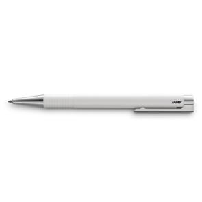 Lamy Logo Ballpen w/ Metal Clip - White (204)