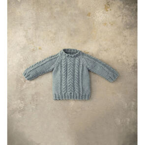 Lana Grossa Pattern / Kit - Cool Wool Big - Infants Pullover (0128)