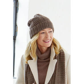 Lana Grossa Pattern / Kit - Cool Wool Big - Womens Hat (0161)