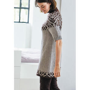 Lana Grossa Pattern / Kit - Cool Wool Big - Womens Dress (0171)