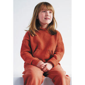 Lana Grossa Pattern / Kit - Cool Wool - Childs Hoodie (0036)