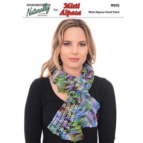 Naturally M008 Crochet Scarf