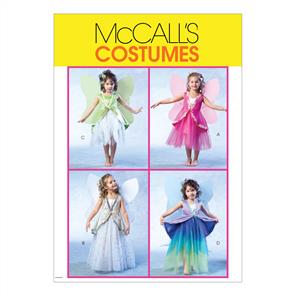 McCalls Pattern 4887 Children's/Girls' Fairy Costumes