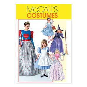 McCalls Pattern 4948 Misses'/Children's/Girls' Costumes