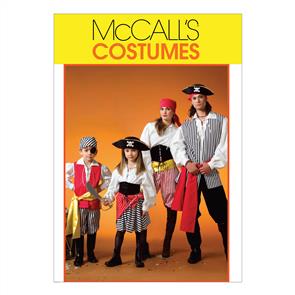 McCalls Pattern 4952 Misses'/Men's/Children's/Boys'/Girls' Costumes