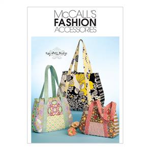 McCalls Pattern 5822 Tote bag In 3 Sizes